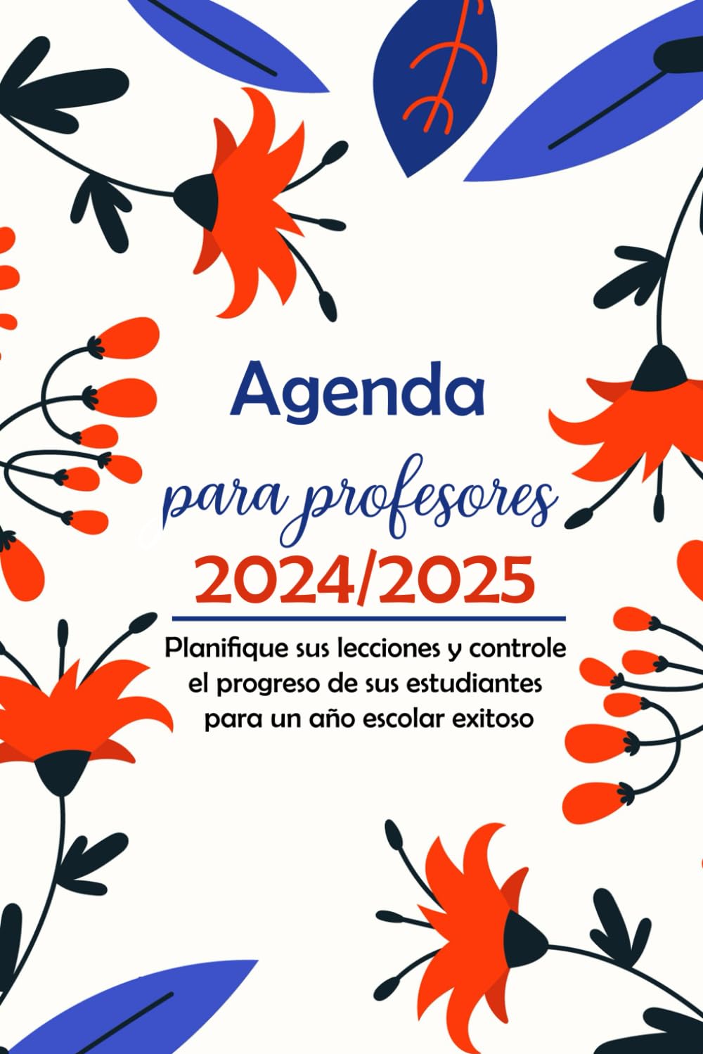 Agenda para profesores 2024-2025: Organizador semanal del docente , Planificador para Maestras año escolar 24-25 (15,24 x 22,86) cm .