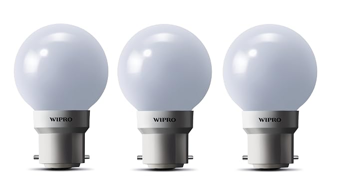 Wipro Safelite N10002 B22 0.5-Watt LED Night Lamp (Warm...