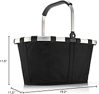 Vista 51 de reisenthel carrybag twist coffee - Sturdy shopping basket with plenty of storage space and practical inner pocket - water-repellent