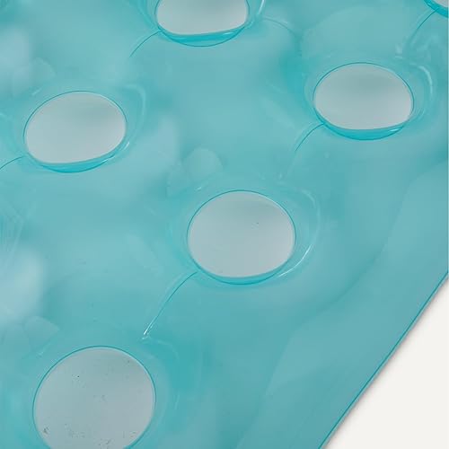 Miniatura 3 de Tienda Basics Flotador inflable de piscina para adultos, balsa de piscina con diseño de inflado rápido, 60.6 x 31.3 pulgadas