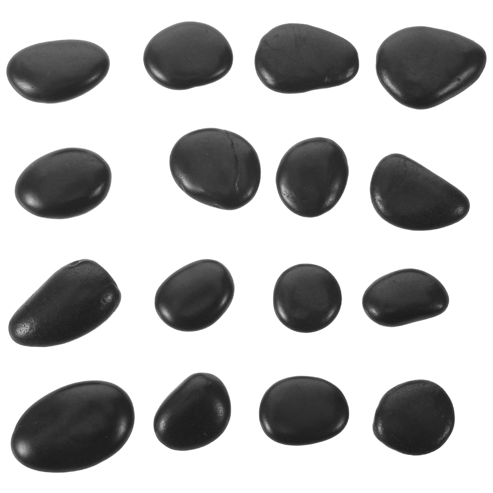 SUPVOX 1kg Natural River Cooking Stones, 2-3cm Heat-Retaining Pebbles for Tabletop Steak Grilling, Uncoated Rock Set for Outdoor BBQ & Food Heating