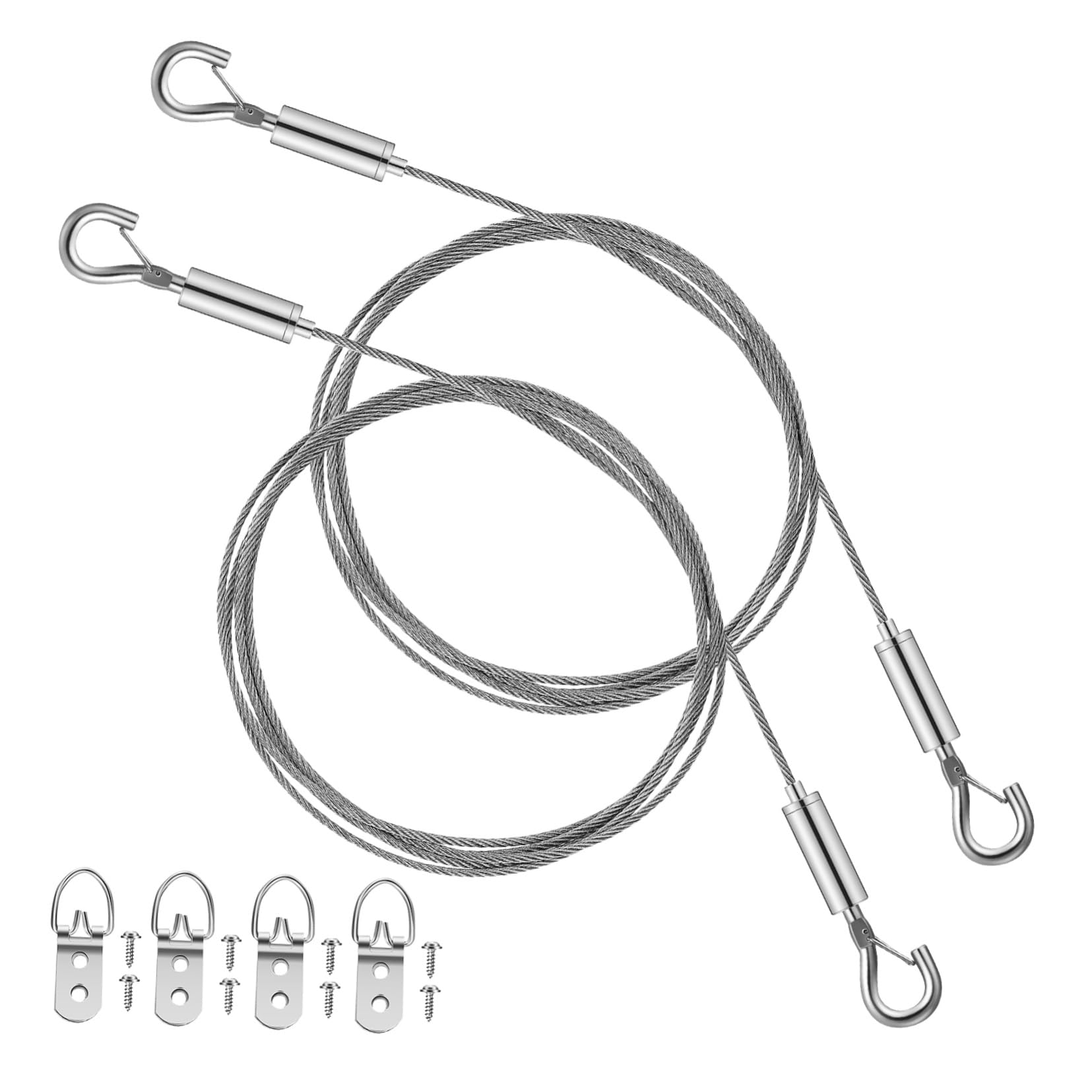 Amazon | WRITWAA 1 セット の画像吊り下げワイヤー 絵を掛ける