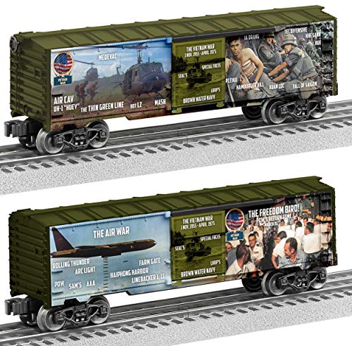 Lionel Battlefield Honor Collection, Electric O Gauge Model Train Cars, Vietnam War
