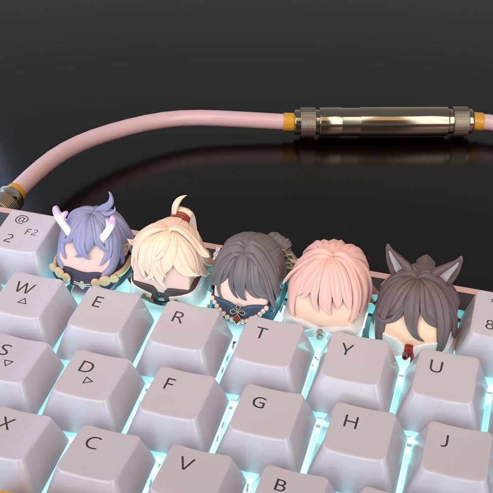 Amazon.co.jp: 崩壊：スターレイル キーキャップ 3D立体 樹脂 手作り