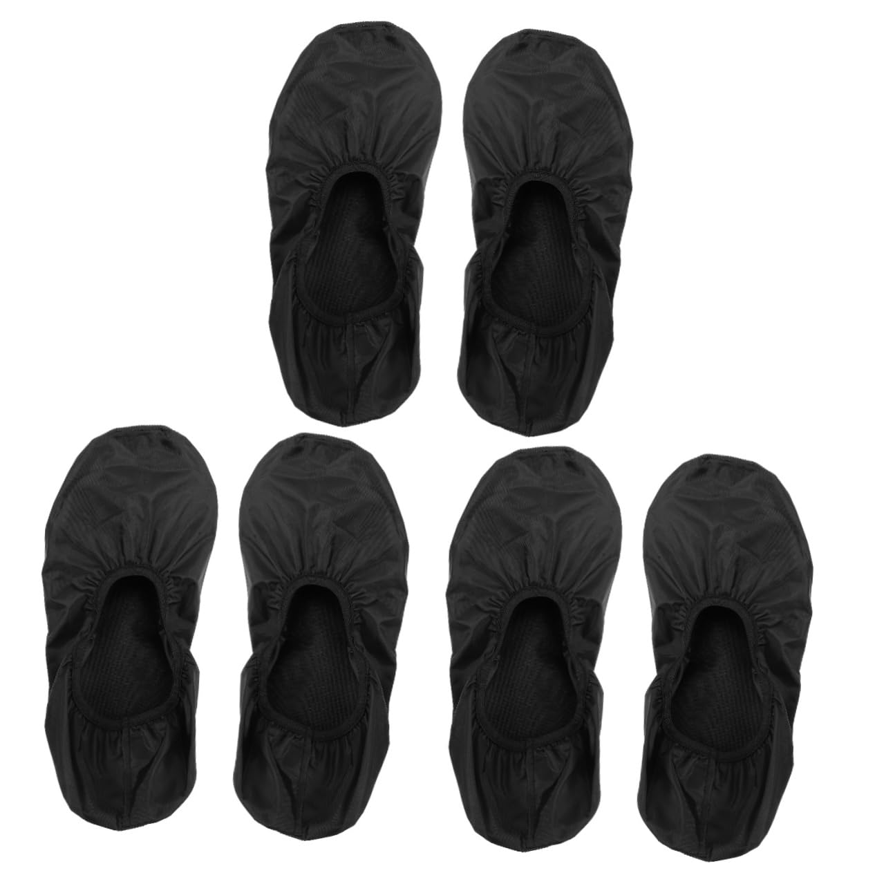 BESPORTBLE 3sets Bowling Shoe Cover Rain Shoe Covers Reusable Over Bowling Sports Supplies 2pcs*3
