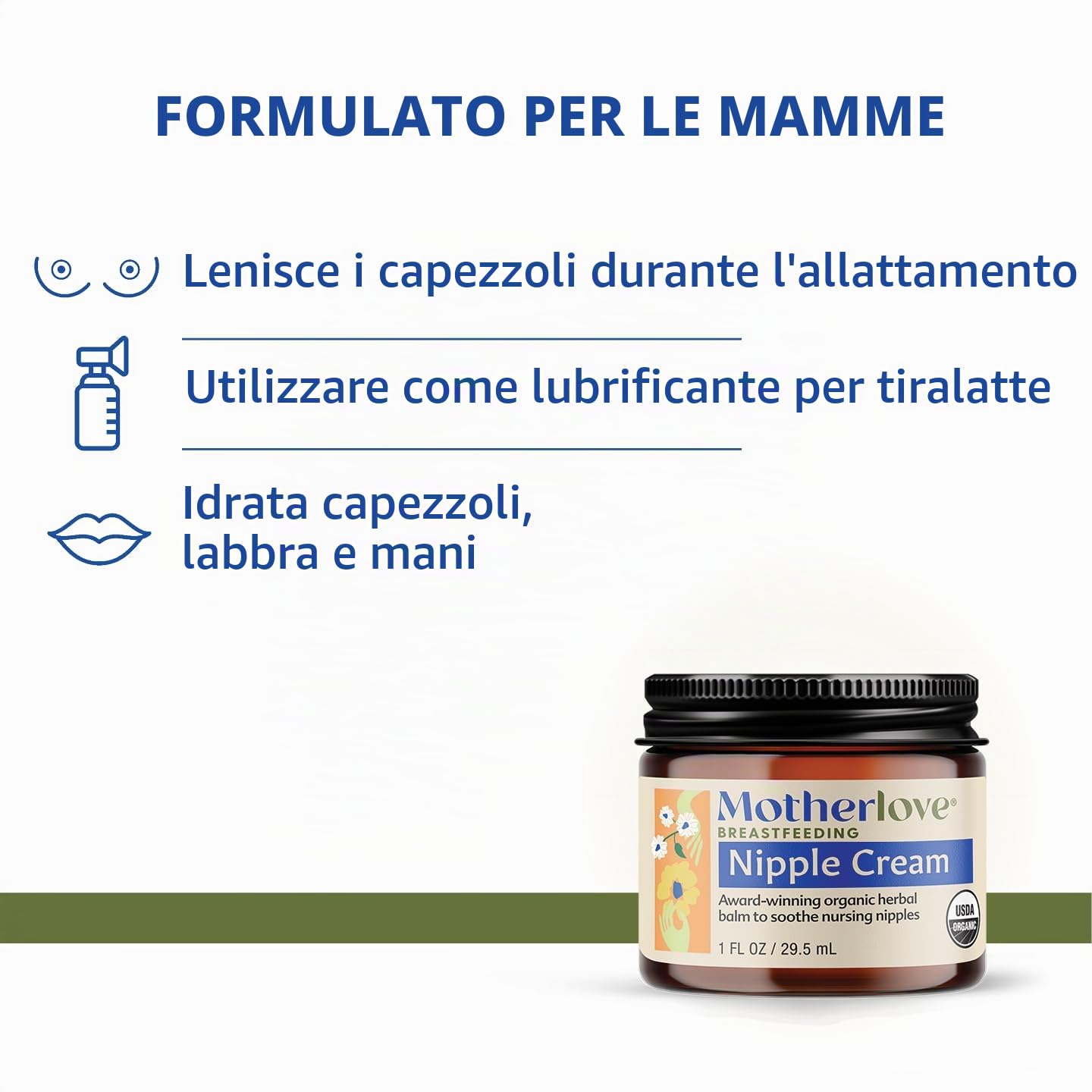 Motherlove Herbal Nipple Cream (1 oz)