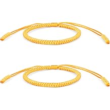 2PCS Protection Bracelet Couples Gifts String Tibetan Bracelet String Bracelets for Women Protection Bracelet for Men Friend Couple Bracelet Pulsera Roja De Protection Mujer Thread Bracelets For Friend Family