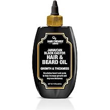 Hair Chemist Growth & Thickness Jamaican Black Castor Hair & Beard Oil 8 oz.