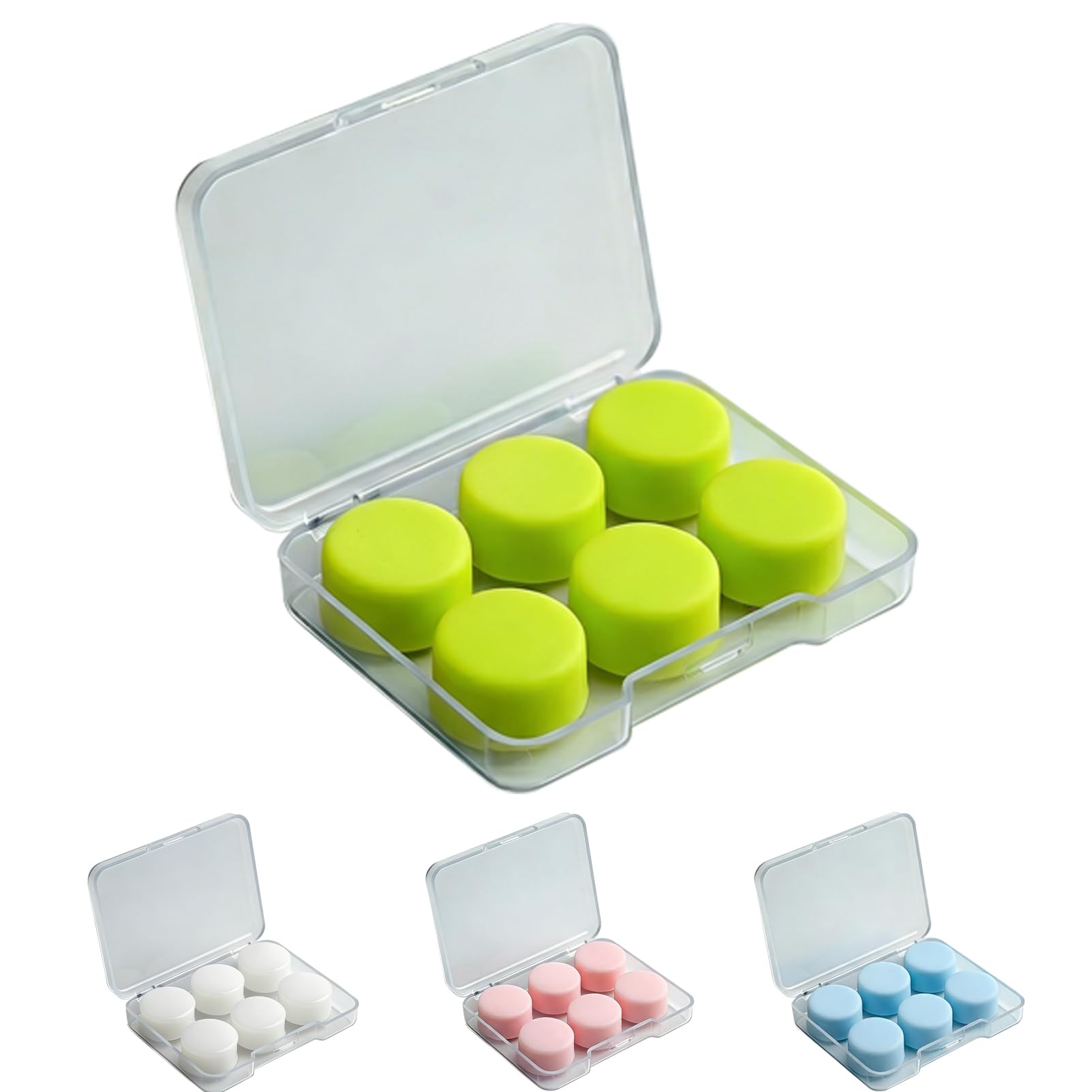 Moldable Silicone Ear Plugs for Sleeping, Soft Reusable Noise Reduction Earplugs for Snoring, Side Sleepers, Small Ears, Swimming and Travel — Amazon image 9