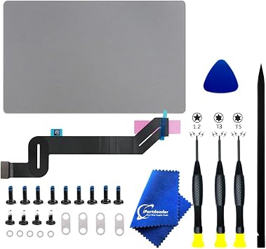 Trackpad with Flex Cable Compatible for MacBook Pro Retina 16" A2141 Touchpad Replacement and Tool kit 821-02250-A EMC 3347 Late 2019 Space Grey
