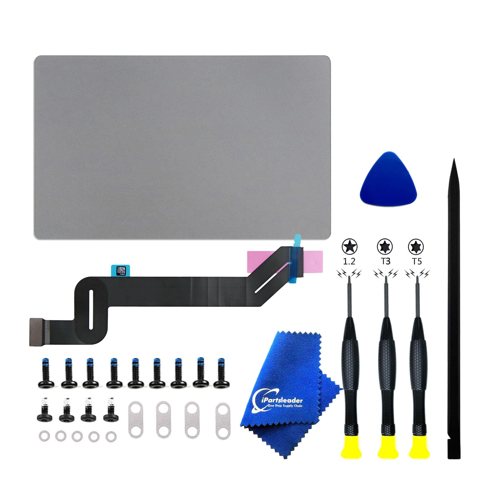 iPartsleader Trackpad with Flex Cable Compatible for MacBook Pro Retina 16