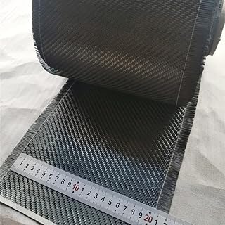 1/5/10Meters 3k T300 200gsm Real Carbon Fiber Fabric Cloth Plain Twill Weave Width 10cm/4