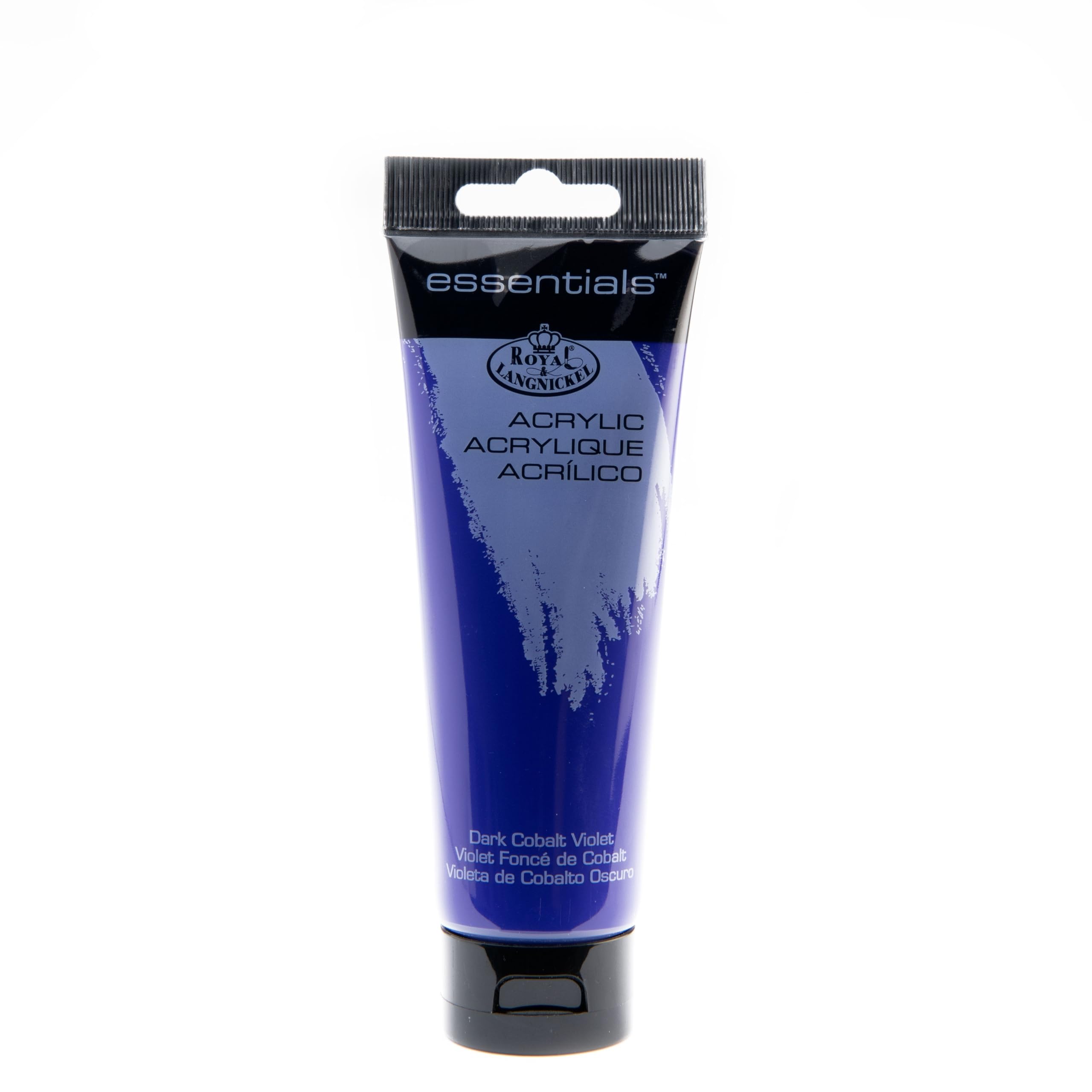 Royal & Langnickel Essentials 120ml Acrylic Paint - DARK COBALT VIOLET