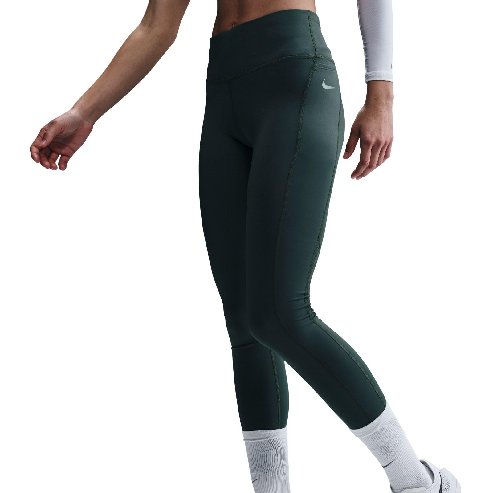 Nike - Nike Epic Fast Lauf-Leggings mit Tasche und Mittelhohem Bund für Damen, Leggings da Corsa Donna