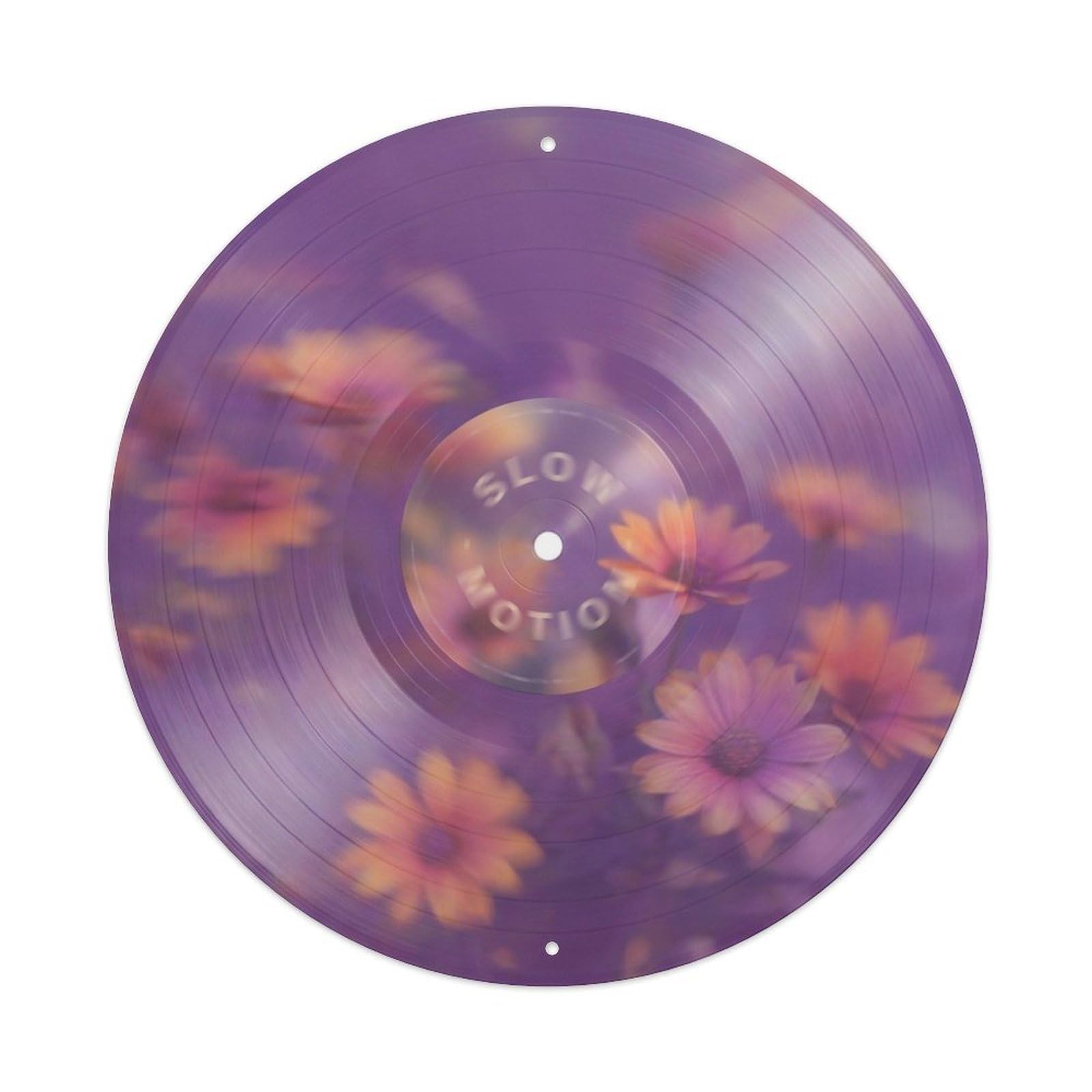 Chillwave Album Cover Slow Motion Vinyl Records Metal Tin Sign