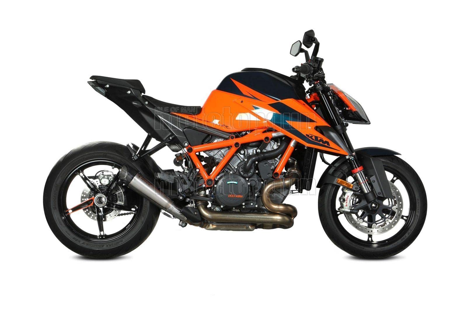mivv scarico omologato cat-oem x-m5 titanio compatibile con ktm 1290 superduke 2020 2021 2022 mototopgun