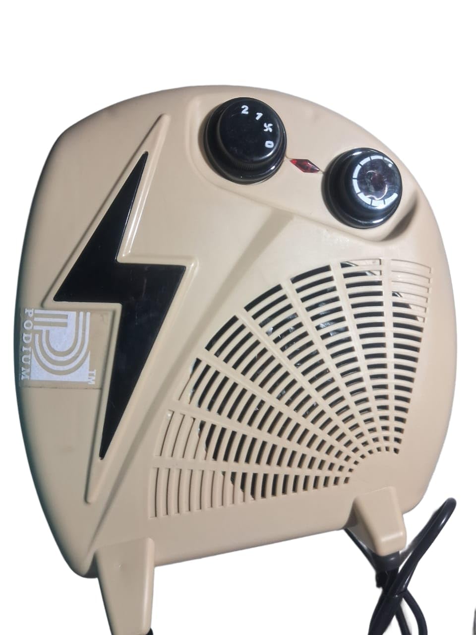 PODIUM Blower Heaters 1000 W/2000 W Fan Room Heater Fan Room Heater Two Heating Modes | Advanced Overheat Protection | Horizontal & Vertical Mount | 1-year replacement warranty by Podium