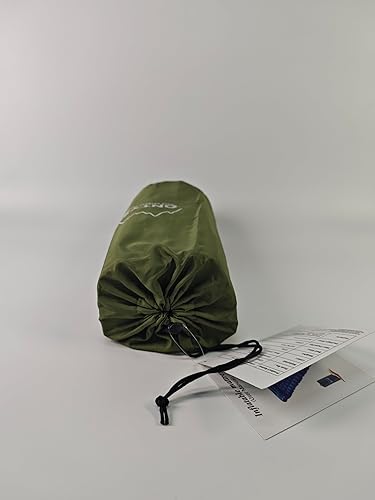 Miniatura 11 de ONTYZZ Almohadilla de dormir ultraligera inflable con bomba de pie incorporada, almohadilla de aire compacta y duradera para acampar para