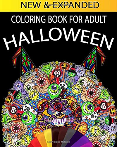 Coloring Book for Adults Halloween: Coloring Book for Adults Relaxation .