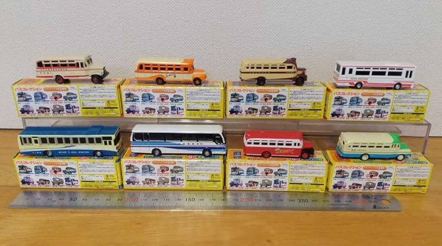 ローソン限定　全国観光地めぐり　バスコレクション　ミニカー　ミニバス　レトロ ローソン限定 全国観光地めぐり バスコレクション ミニカー