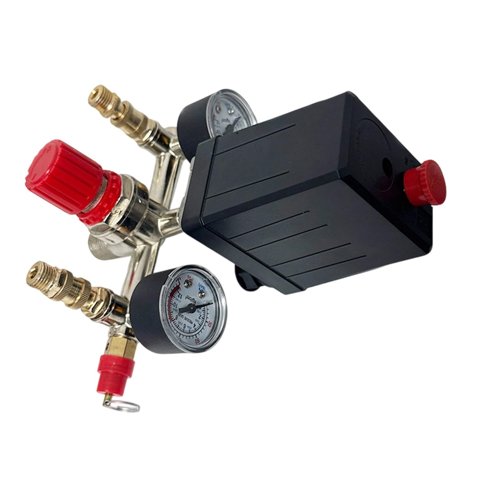 Accuracy Pressures Control Valves Assembly Strong Compressor Bracket Regulator Switches for Compressor Mounting Air Pressure Switches Assembly