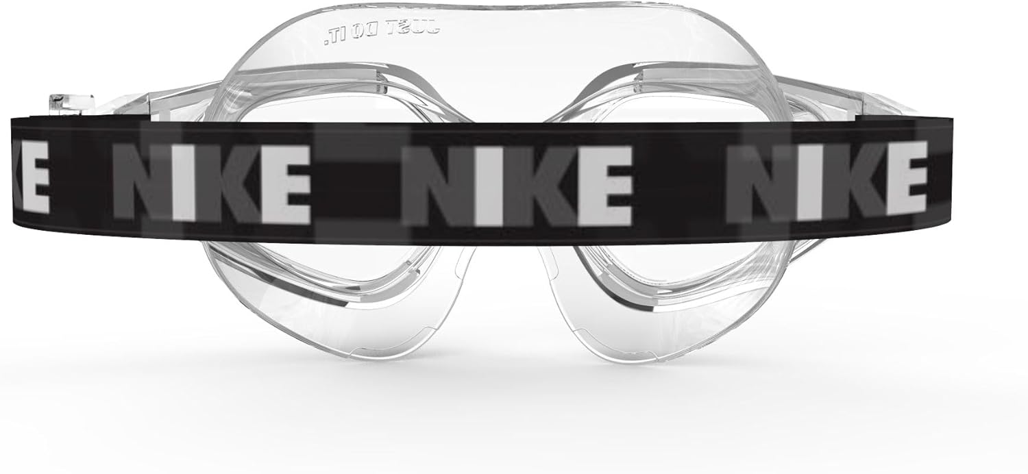 Nike Expanse Swim Mask Goggle-Adult, One Size, Clear/Smoke