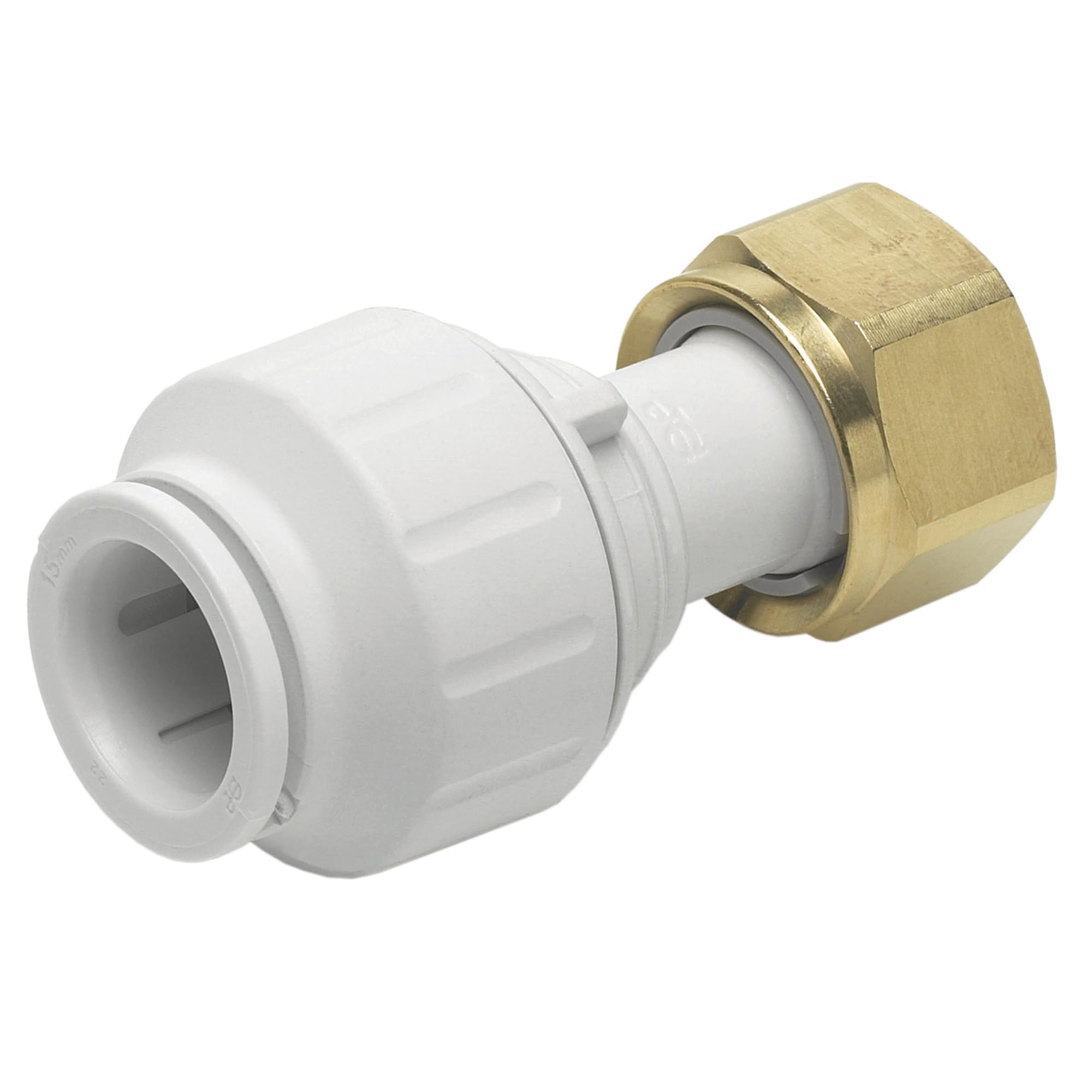 John Guest Speedfit Straight Tap Connector 10Mm X 1/2 665628034655