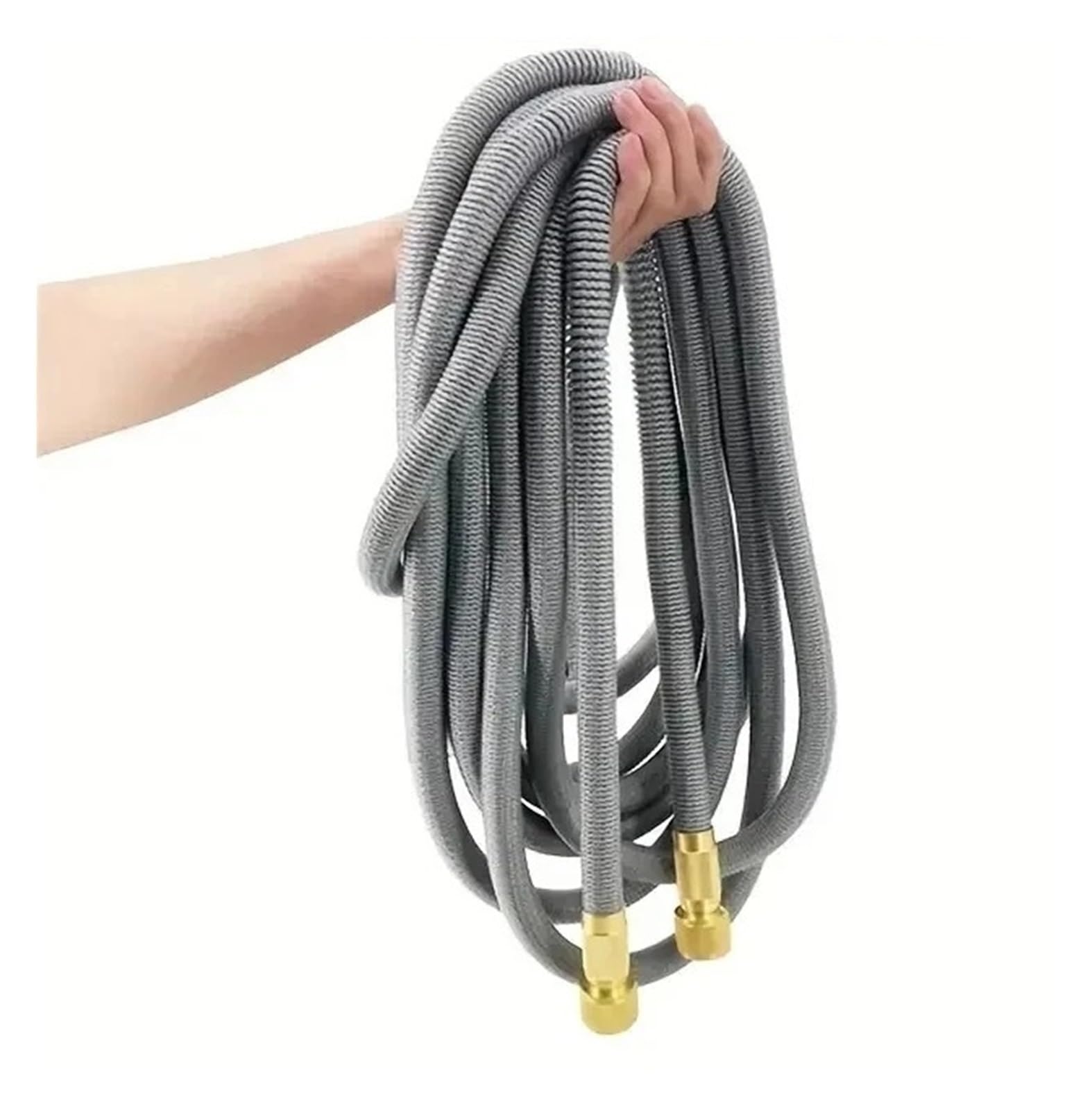 Expandable Pressure Garden Water Pipe 25-150FT Bimetallic Joint Hose, Used For Car Washing, Farm Irrigation(25ft)