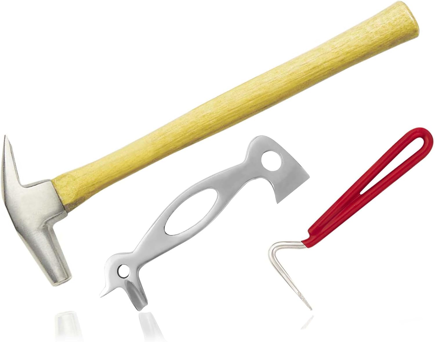 Professional Farrier's Hoof Trimming Tools Clinch Cutter Pick Hammer Durable Construction (Set)