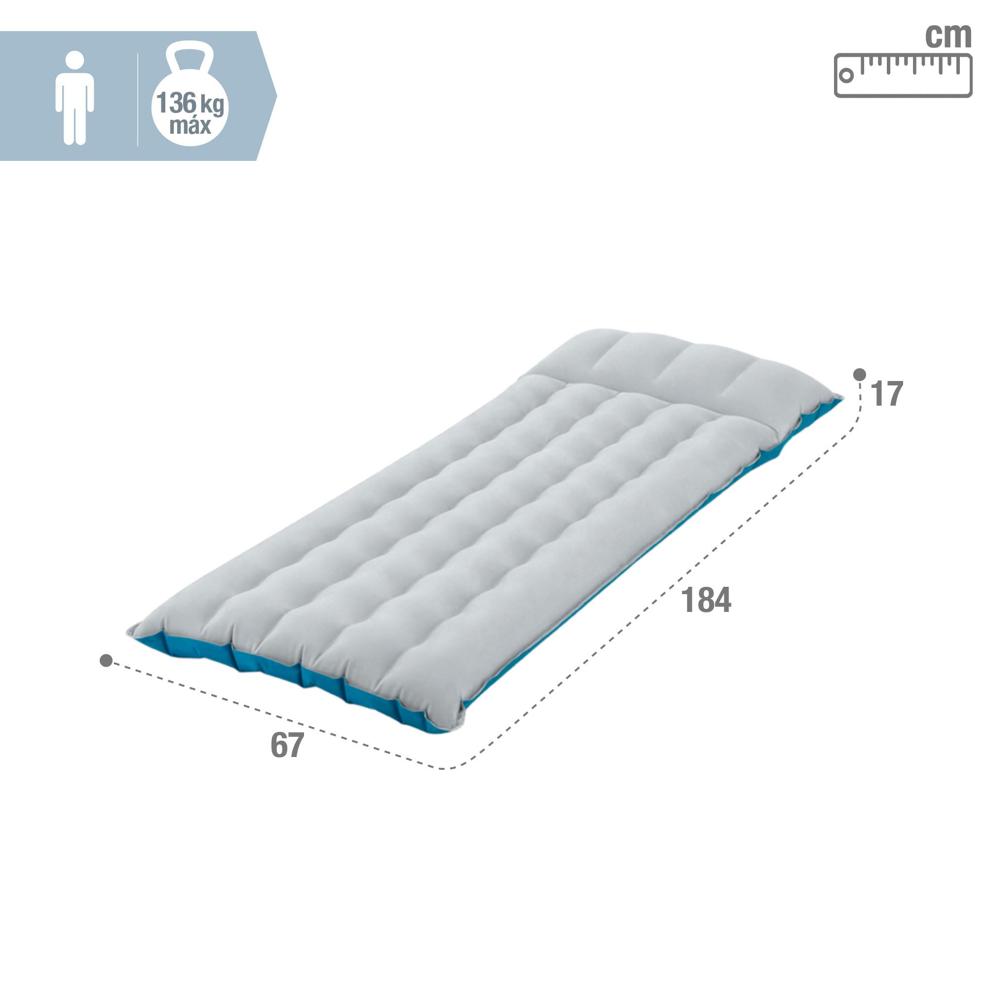 Intex Materac dmuchany kempingowy