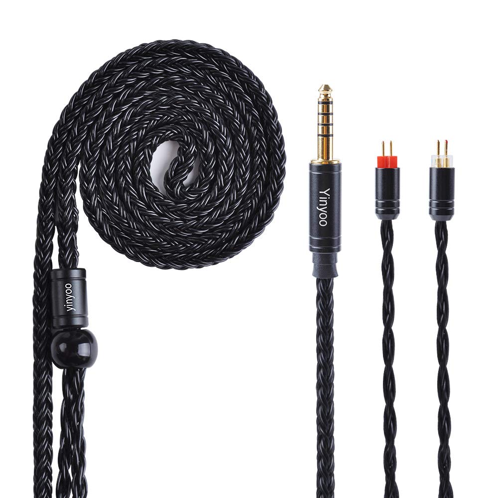 Amazon | Yinyoo イヤモニ アップグレードケーブル 0.78mm 2pin 4.4mm