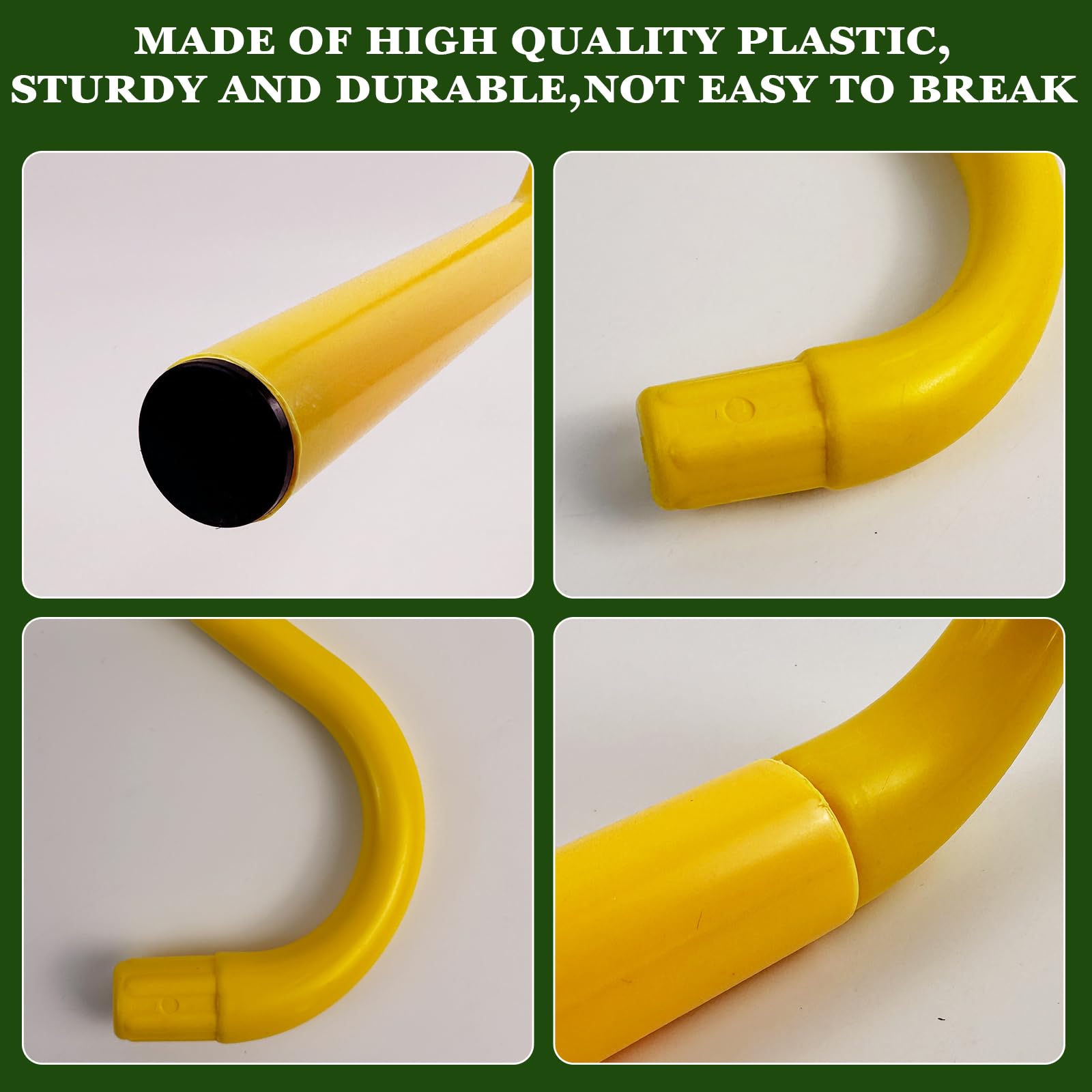 YEXEXINM 6 Pack Agility Speed Training Hurdles- 6