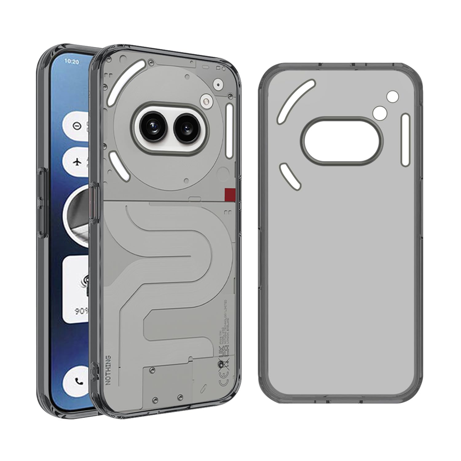 VIDO Back Case Cover for Nothing Phone 2a 5G / Nothing Phone 2a Plus (Soft & Flexible & Camera Protection Back Case) (B0CYX1QGL9) Amazon Price History, Amazon Price Tracker