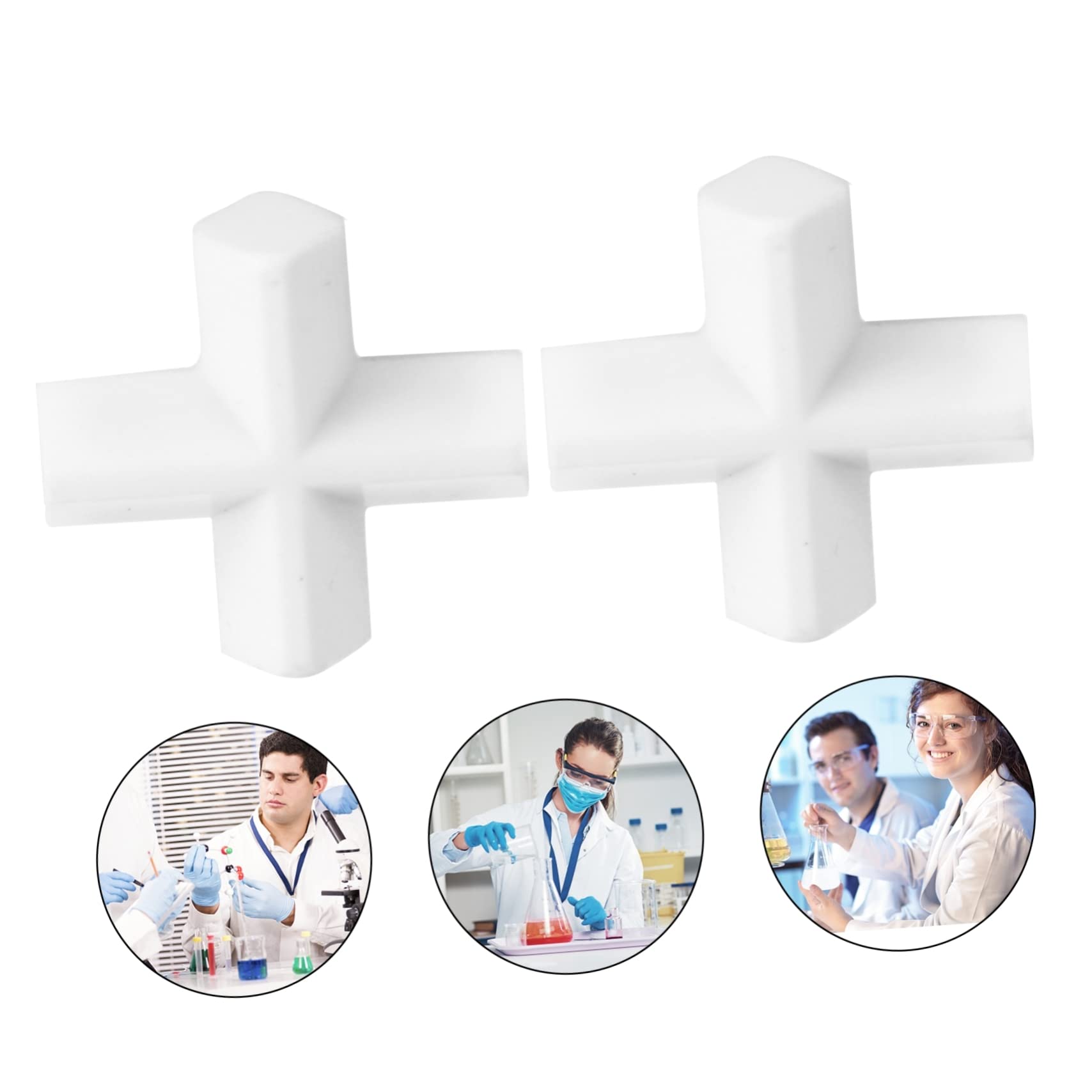 SOLUSTRE 6stücke Ptfe Magnetrührstäbchen Chemisch Beständige Rührstäbe Für Laboranwendungen Für Präzises Mischen Verschiedenen Flüssigkeiten