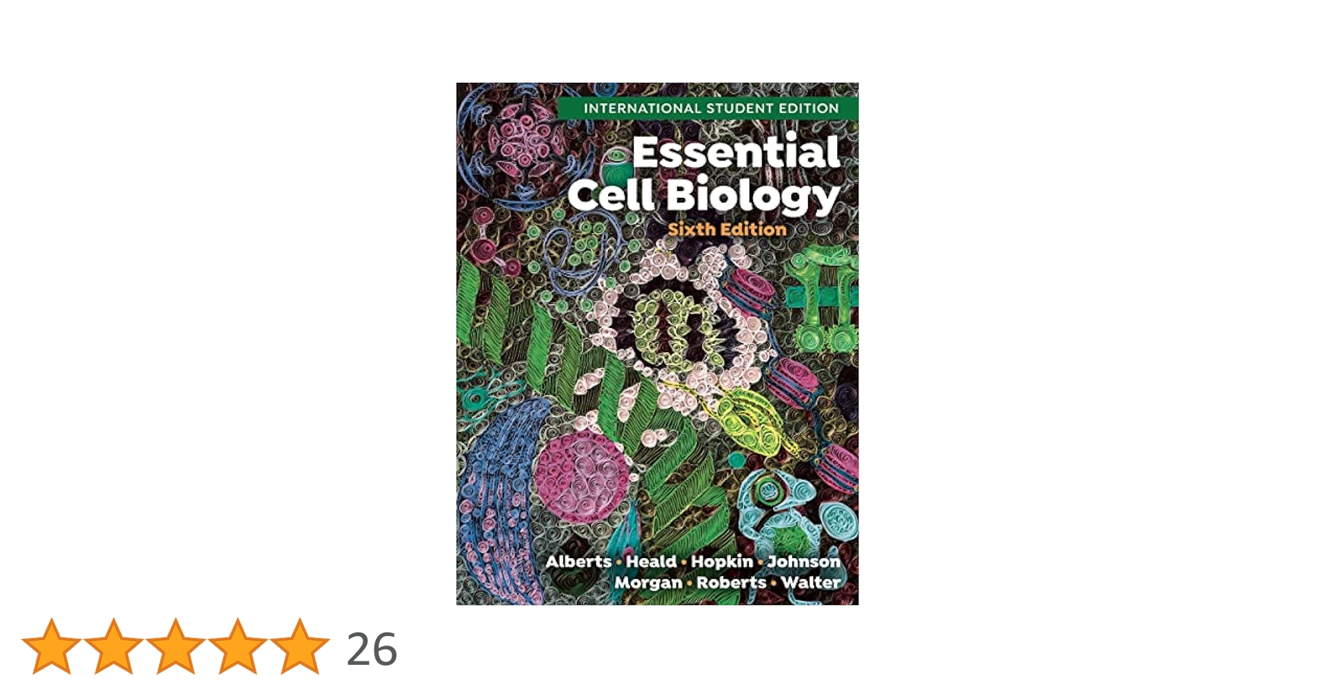 Amazon | Essential Cell Biology | Alberts, Bruce, Heald