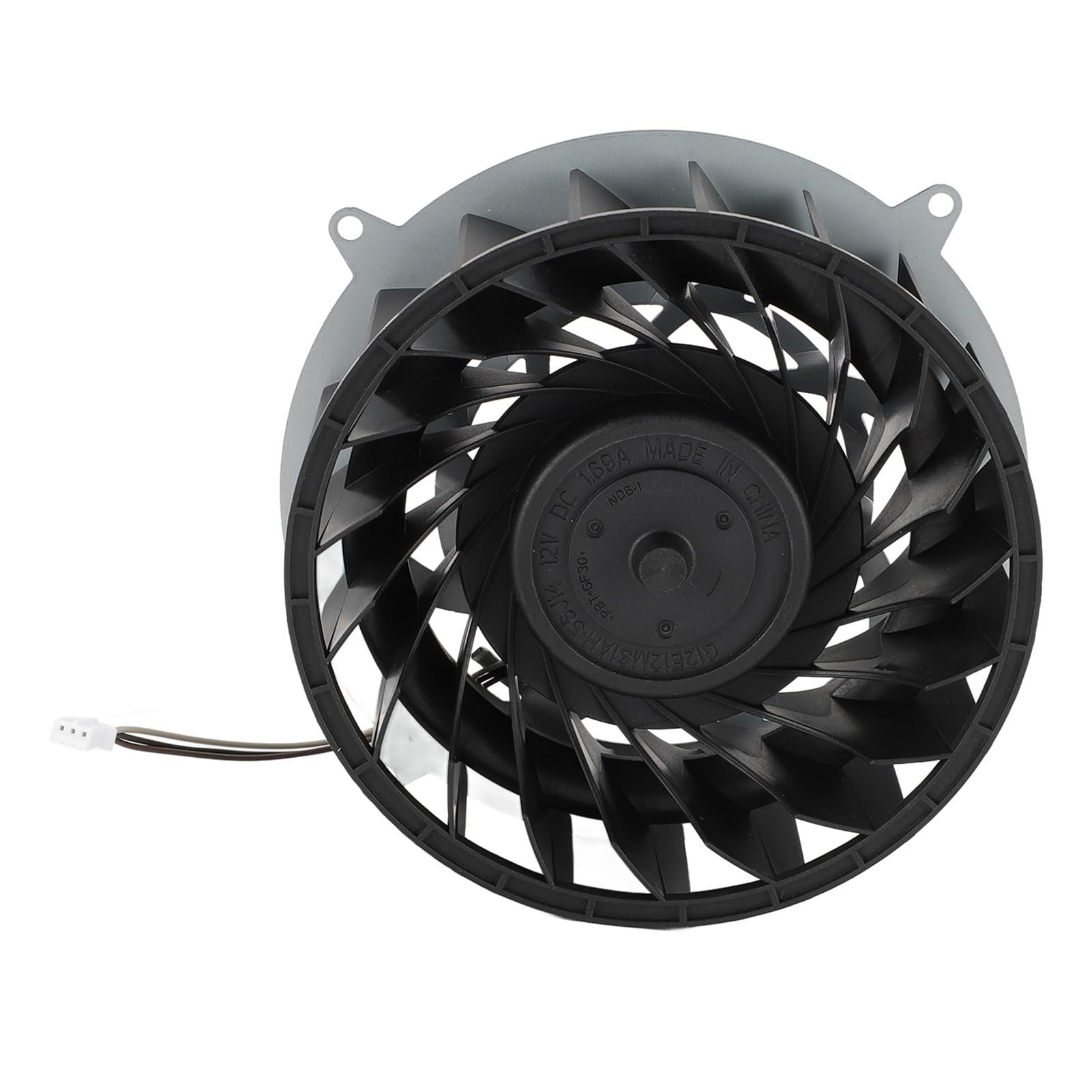 Lylithuif Ventola di raffreddamento interna per console Slim 19 pale 11541GS 12M WB 01 Ventola di raffreddamento di ricambio DC12V 1,69A Connettore a 3 pin per console di gioco