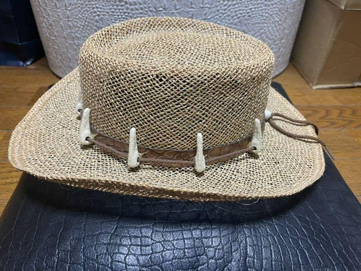 Amazon.co.jp: 映画クロコダイル ダンディー2物販ストロー ハット帽子