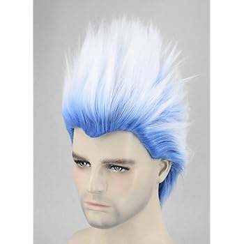 blue costume wigs