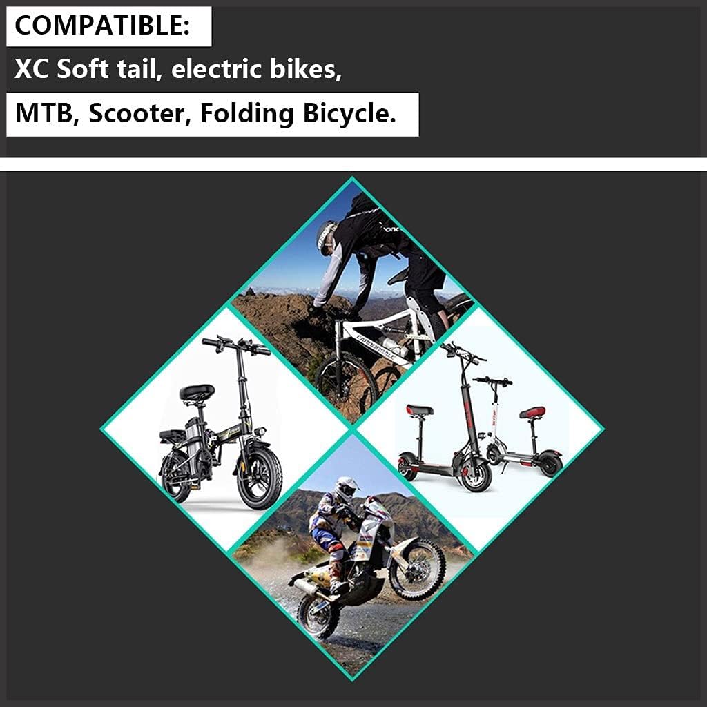 Hydraulische Stoßdämpfer Hinten,Stoßdämpfer Für Mountainbikes Und Mtbs, Einstellbare Dämpfung,Mit Spule Und Öl, Federung 250 Lbs Bis 2000 Lbs Mit Buchse Und Schraube,150mm,1500Lbs