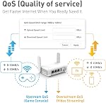 GL.iNet GL-SFT1200 (Opal) Secure Travel WiFi Router, Dual-Band Wireless Router WiFi with Gigabit Ethernet, VPN Router for Public Computer/Home/Hotel/RV/Cruise, Internet Router, Wireless Access Point