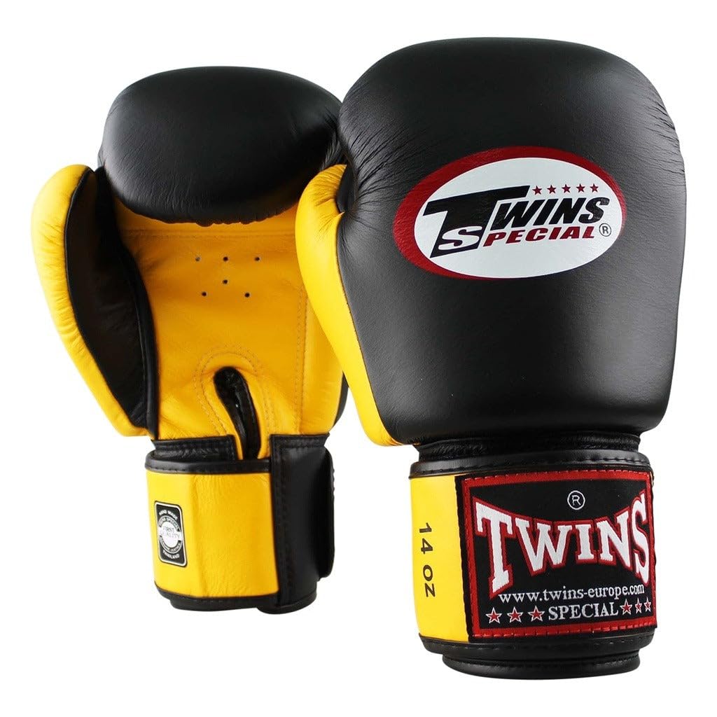 Twins Special Gants de Boxe BGVL3 – Cuir – pour MMA, Kickboxing, Muay-thaï – Sparring et Entraînement