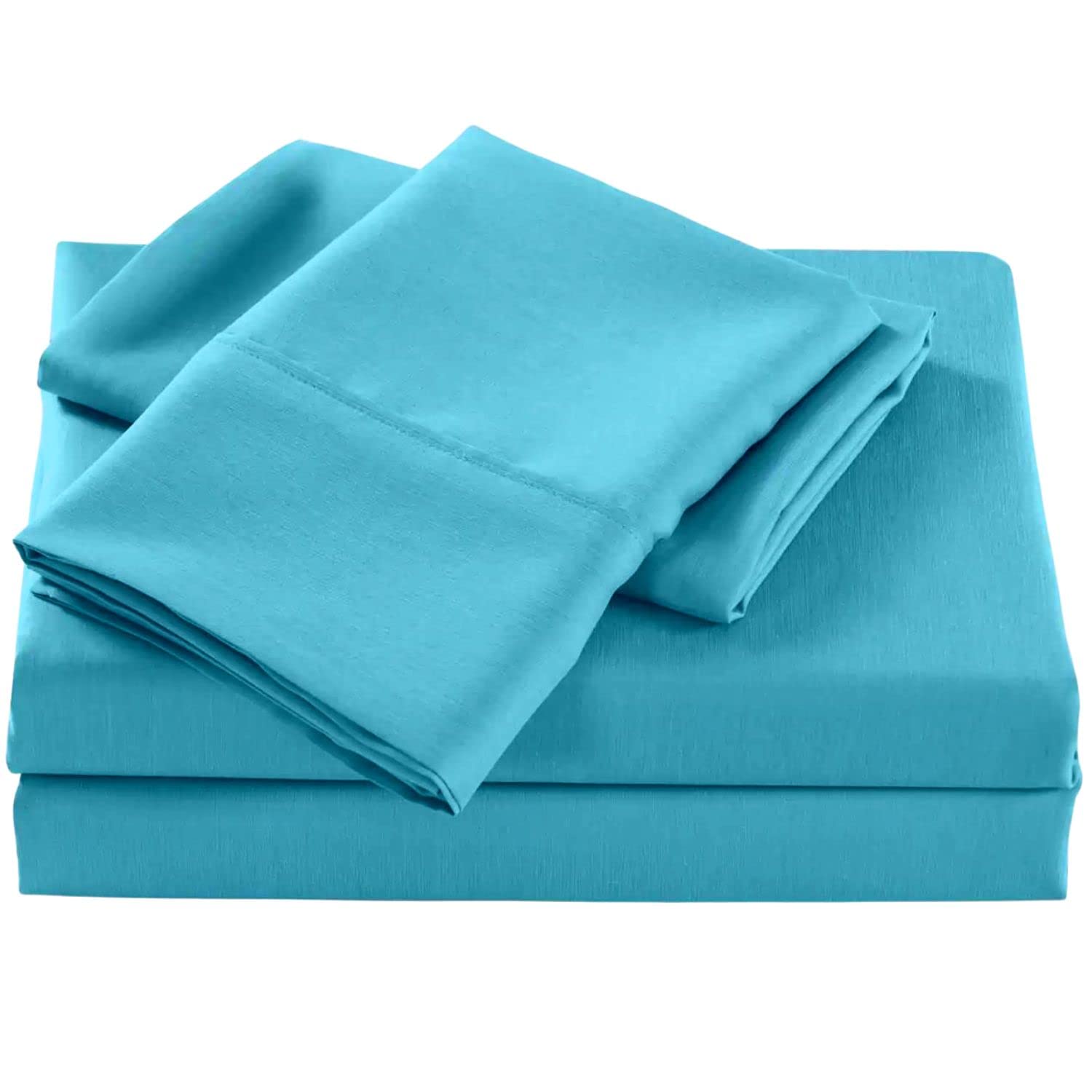 Premium Zone Queen Bed Sheet Set Silky Soft 4 Piece Bed Sheets