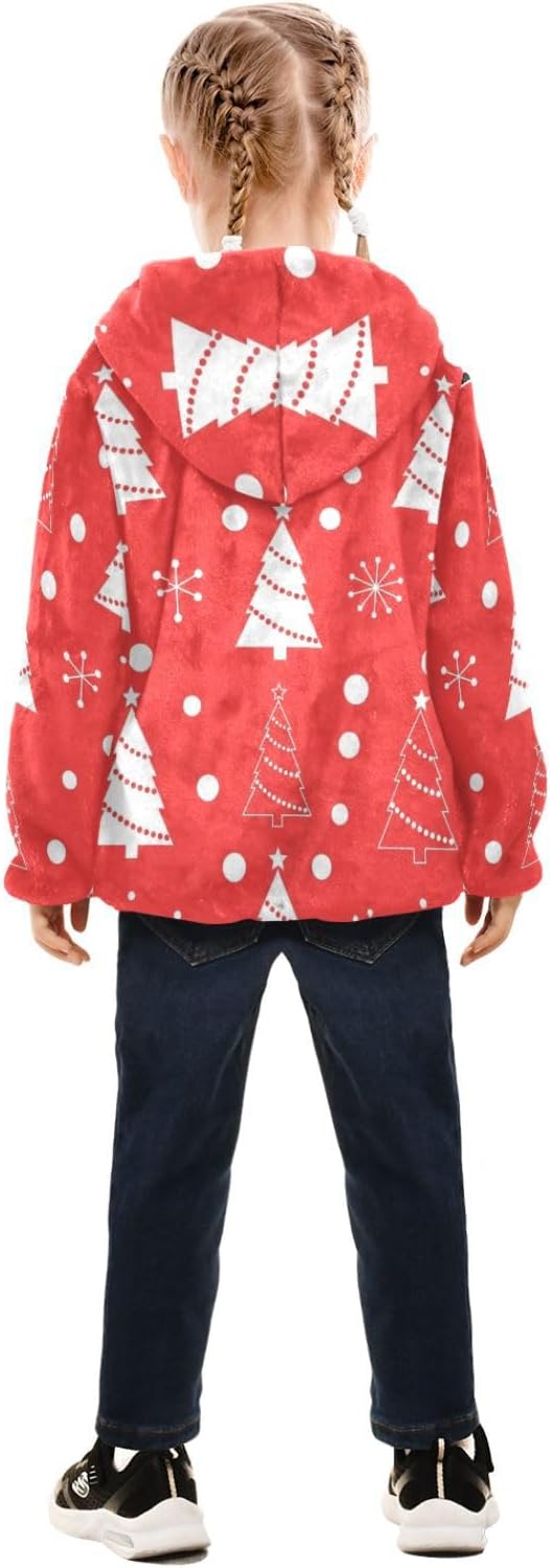 Christmas Jackets for Toddler Children Winter Coat Baby Girls Clothes 3T