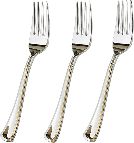 JL Prime - Juego de cubiertos y tenedores 160280, Plateado JL Prime - Juego de cubiertos y tenedores 160280, Plateado