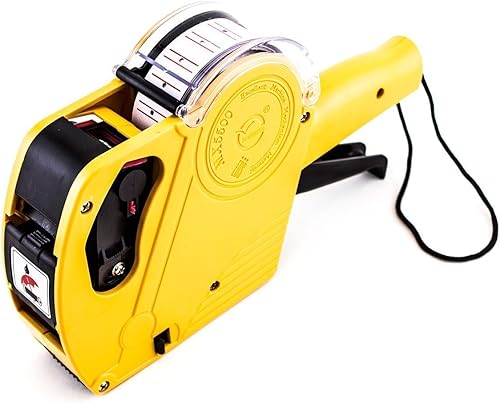 Etiqueta numérica de precio de 8 dígitos MX5500 EOS con etiquetas adhesivas y repuesto de tinta para oficina tienda minorista tienda de comestibles