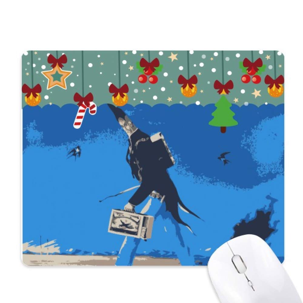 Tapis de Noël en caoutchouc grand format pour ordinateur et souris - 5