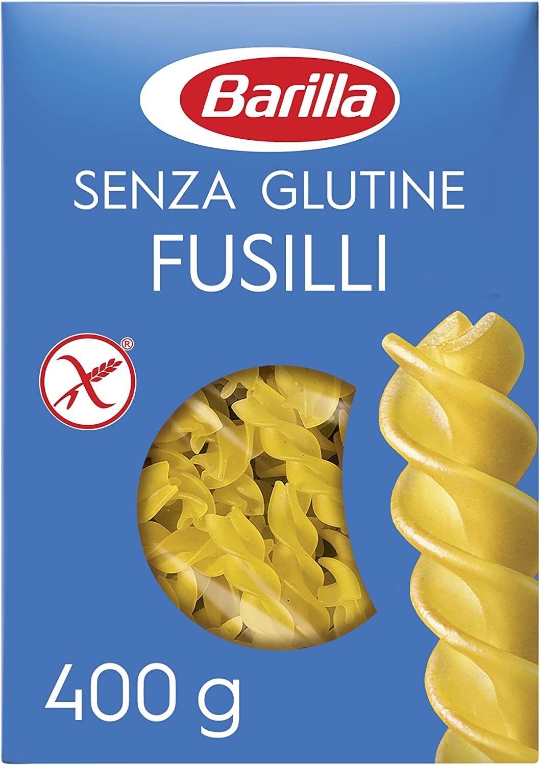 20x Barilla Fusilli Italian Pasta 400g Gluten Free!