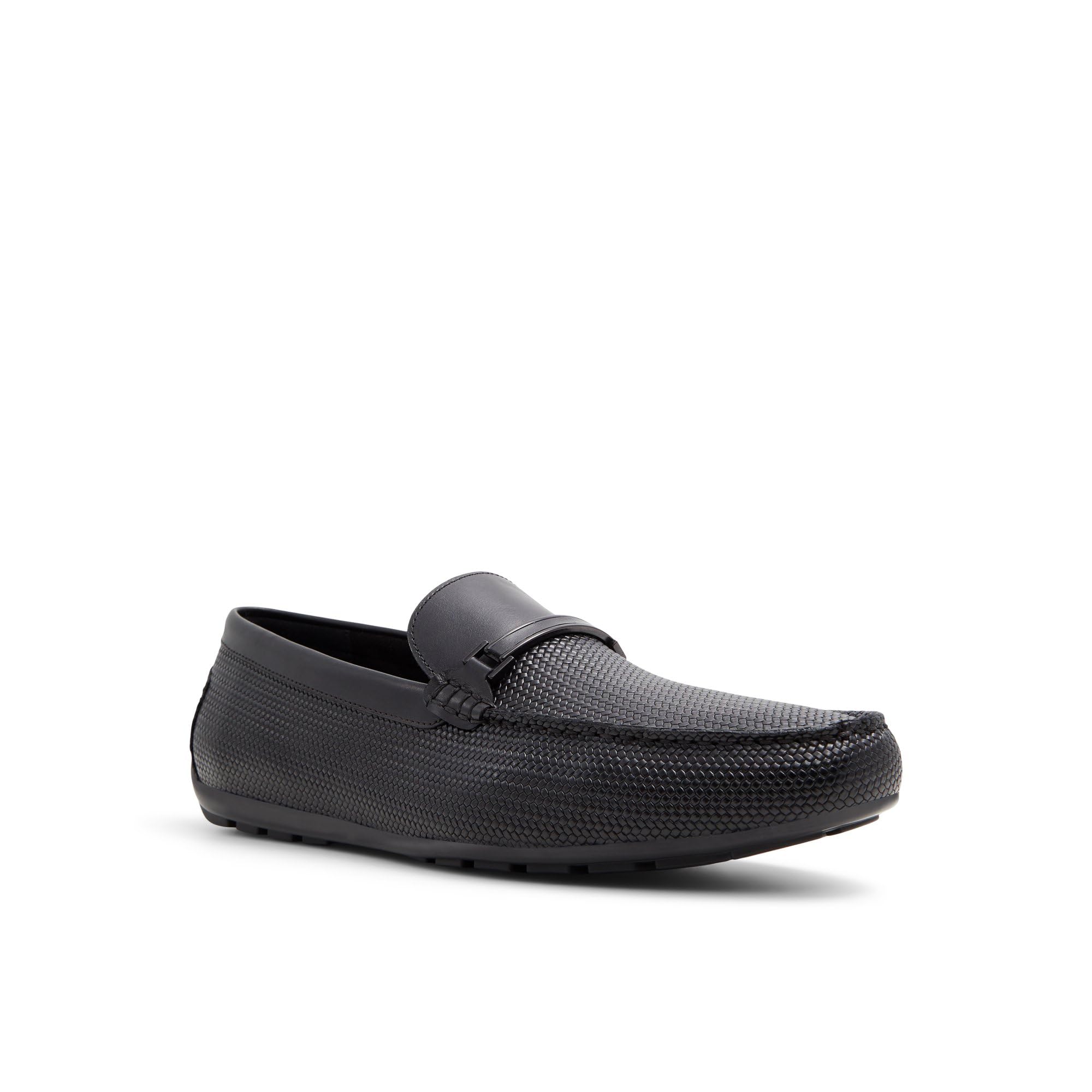 PEREZA-IN001 Black Leather Moccasins-image-45