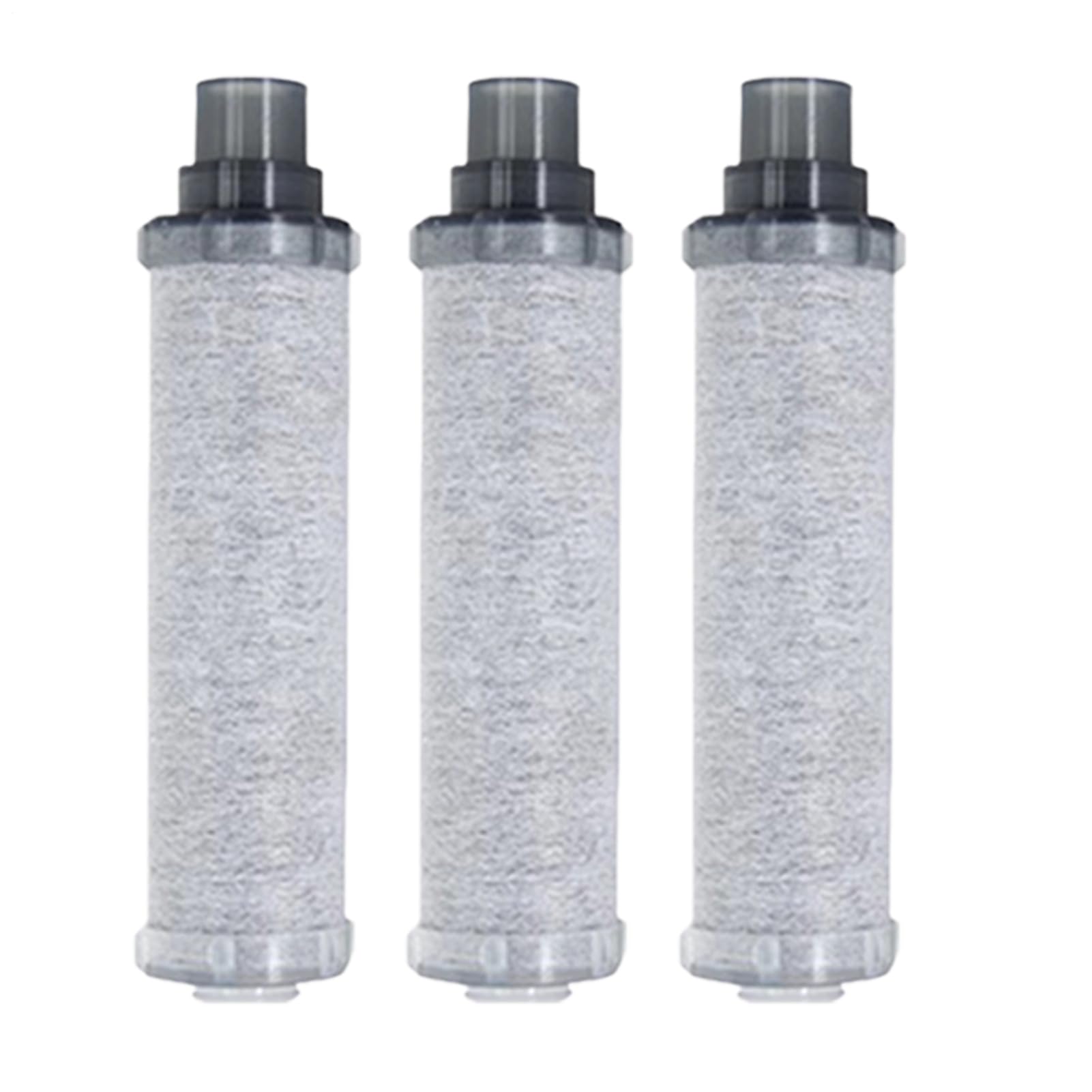 Filtre à eau de rechange pour robinet de douche et cuisine en lot de 3 pièces
