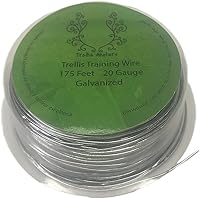 Vista 2 de Plants Trellis - Alambre de entrenamiento de bobina única (metal, 175 pies)